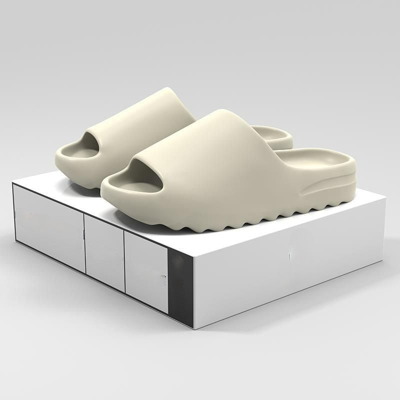 Lightweight Plain Patterned Slippers