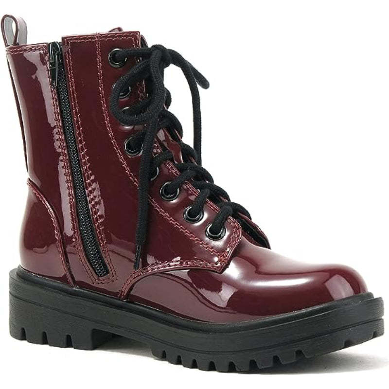 Lug Sole Lace Up Boots