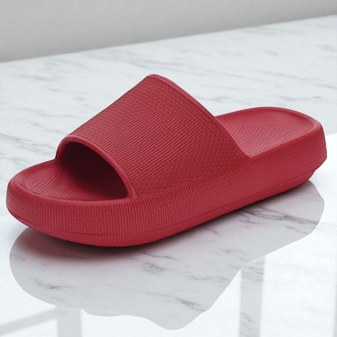 Pillow Slippers For Women And Men With Cushioned Thick Sole