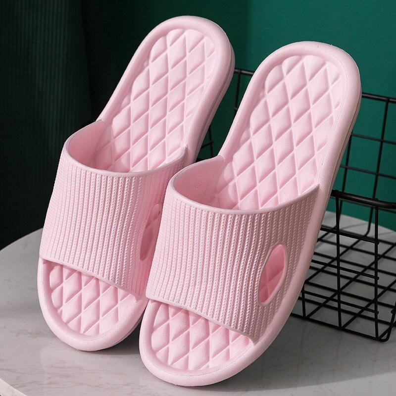 Plain Patterned Flip Flops Slippers