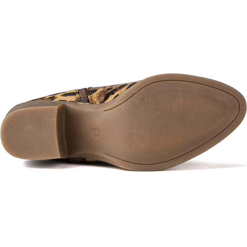 Print Patterned Walking Boots