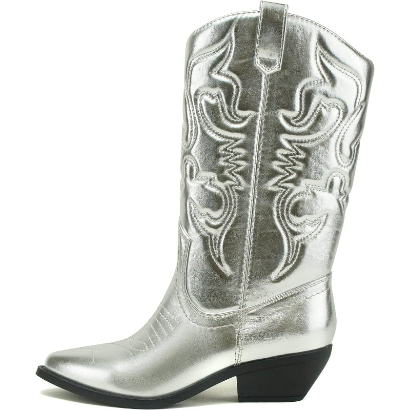 Pull On Pointed Boots