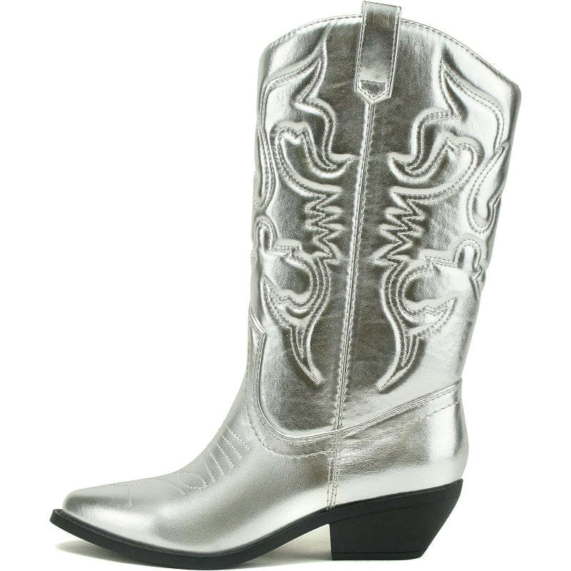 Pull On Pointed Boots