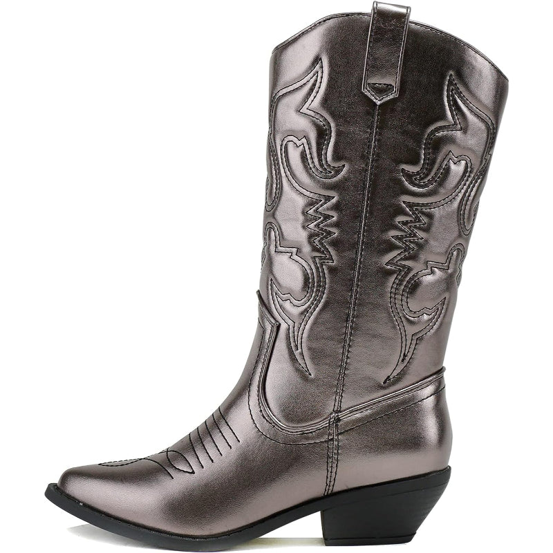 Pull On Pointed Boots