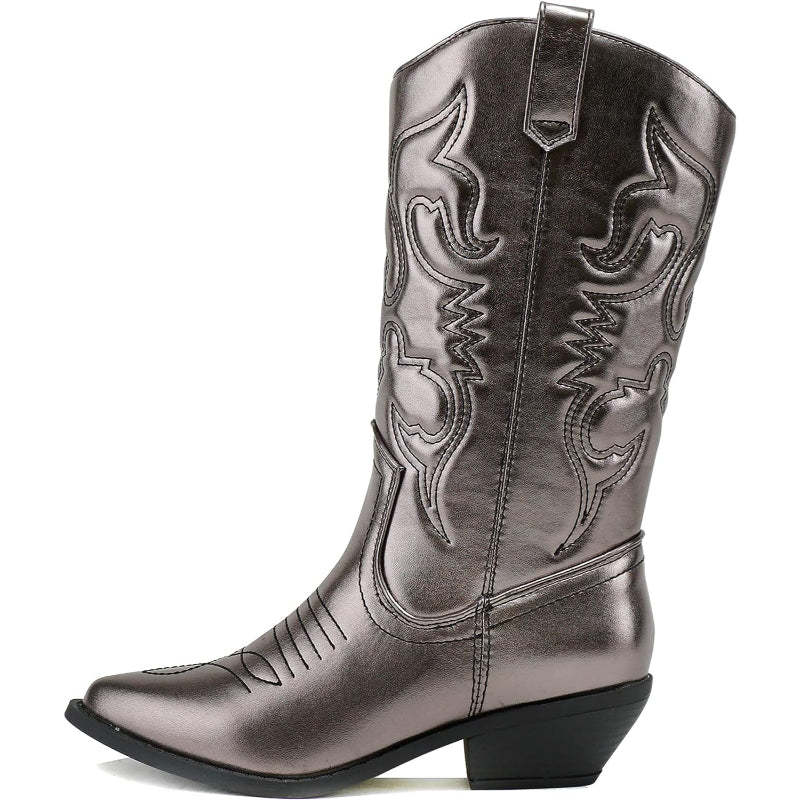 Pull On Pointed Boots