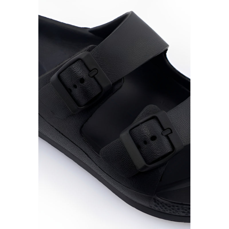 Double Strap Buckle Slides