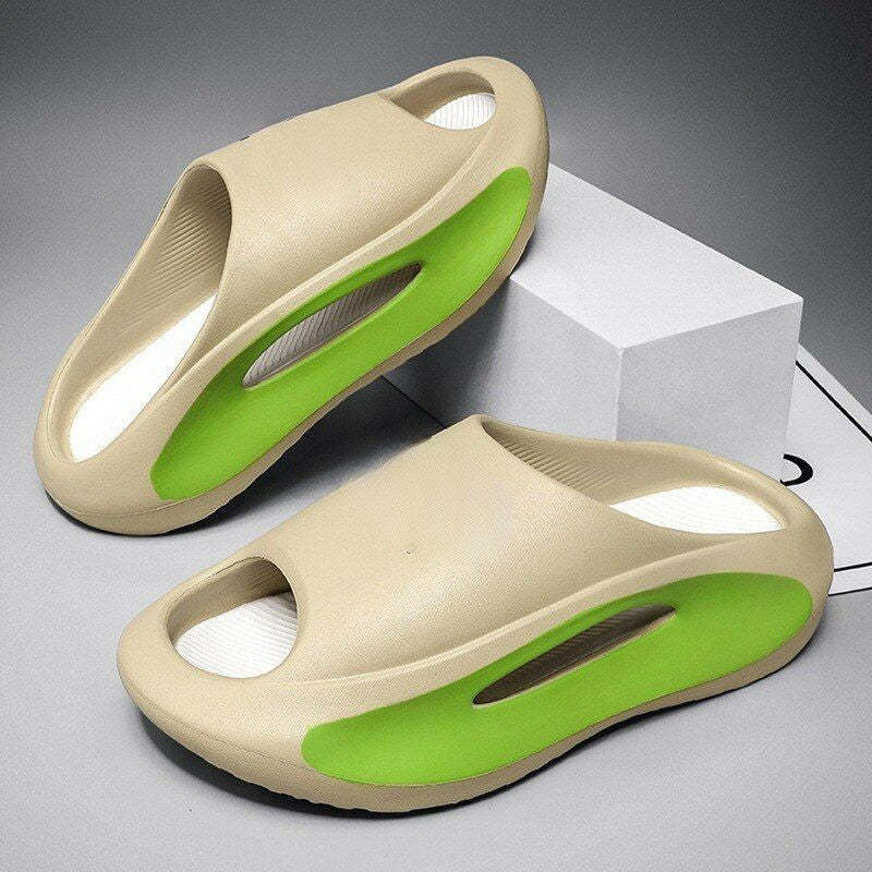 Two Tone Casual Slippers