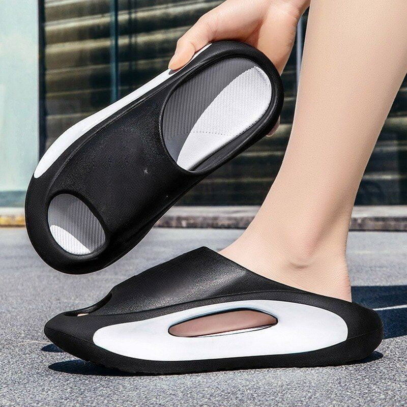 Two Tone Casual Slippers