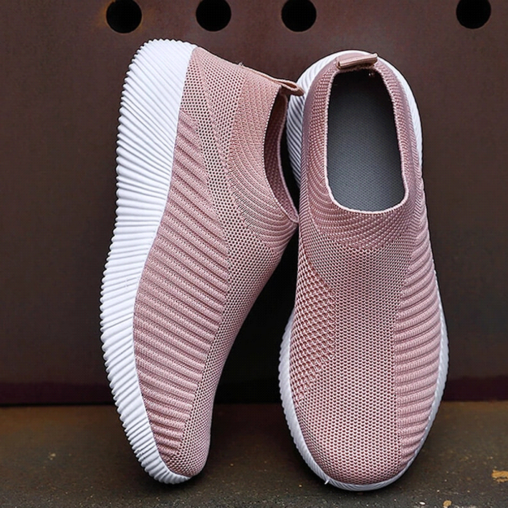 Comfy Flat Slip On Sneakers Vulcanized Shoes