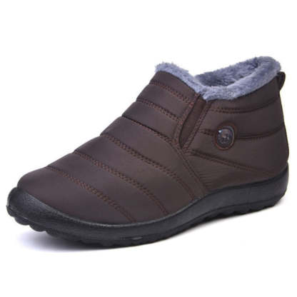 Waterproof Slip On Platform Winter Shoes