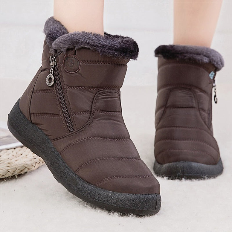 Waterproof Winter Zippier Ankle Boots