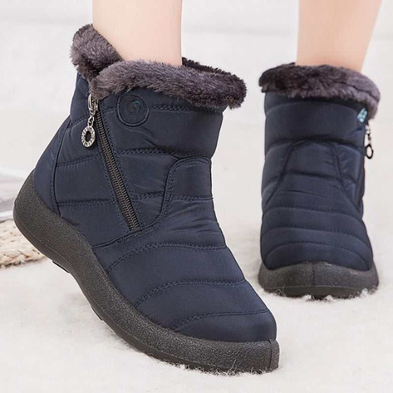 Waterproof Winter Zippier Ankle Boots