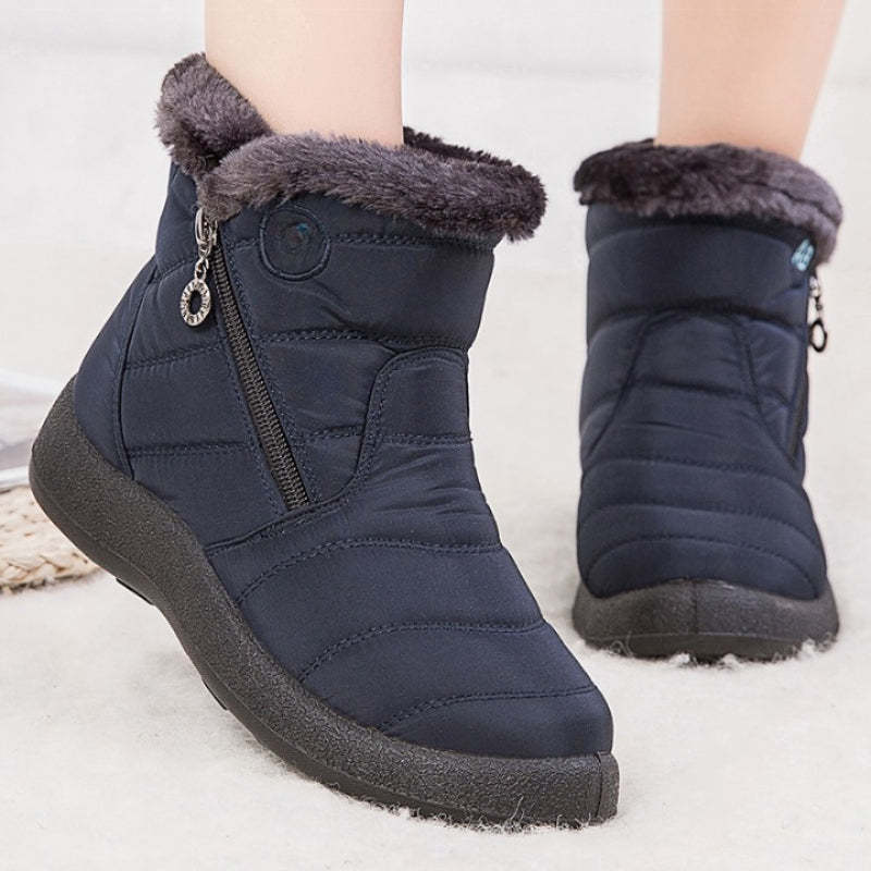 Waterproof Winter Zippier Ankle Boots