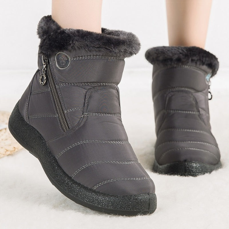 Waterproof Winter Zippier Ankle Boots