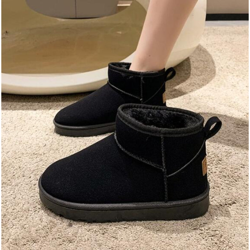 Winter Women Short Plush Warm Snow Boots