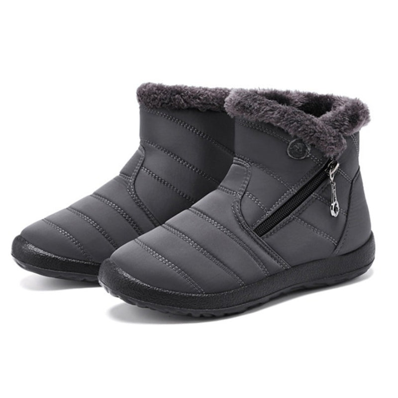Women Waterproof Zippier Ankle Boots