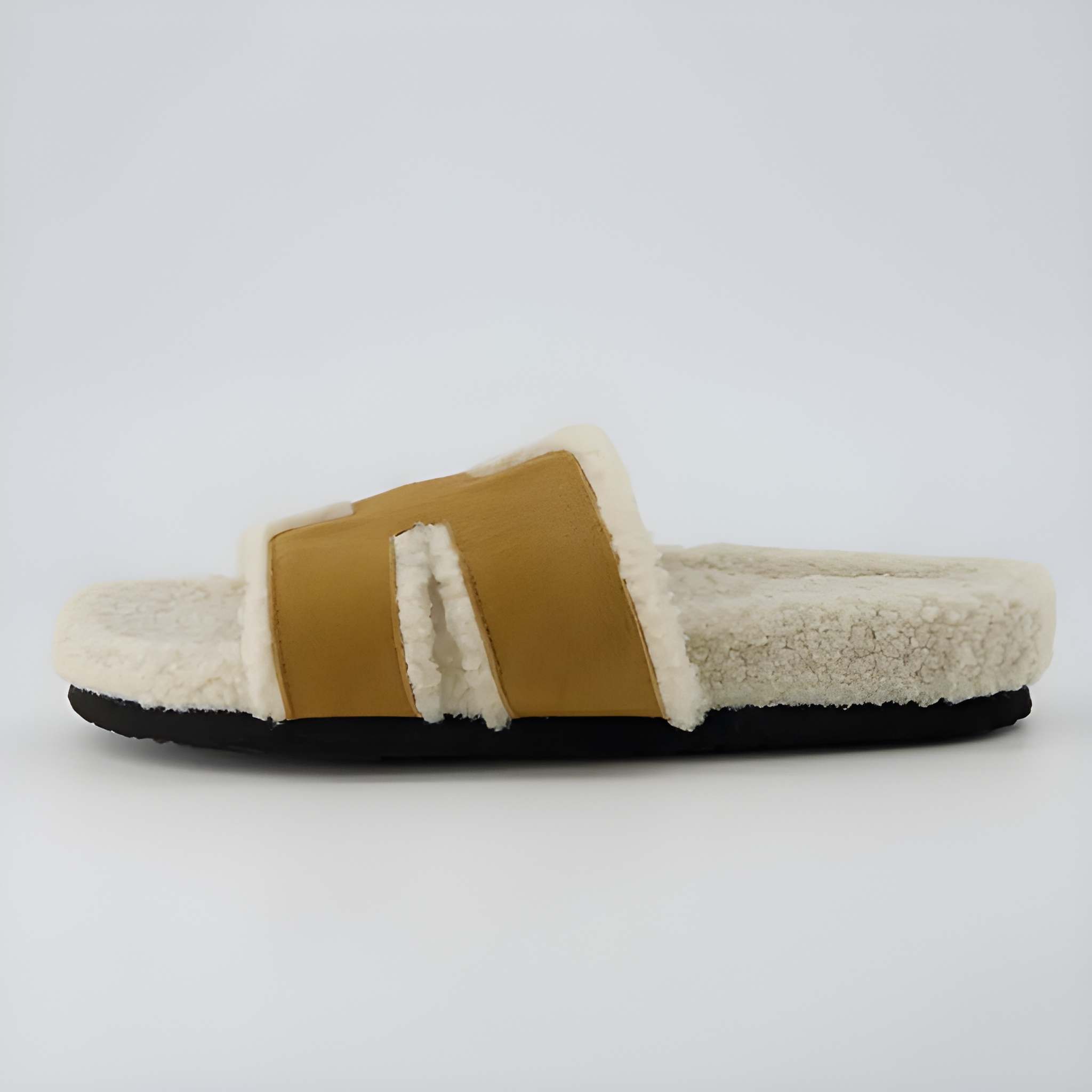 Cuddle Shearling Footbed Sandal For Women