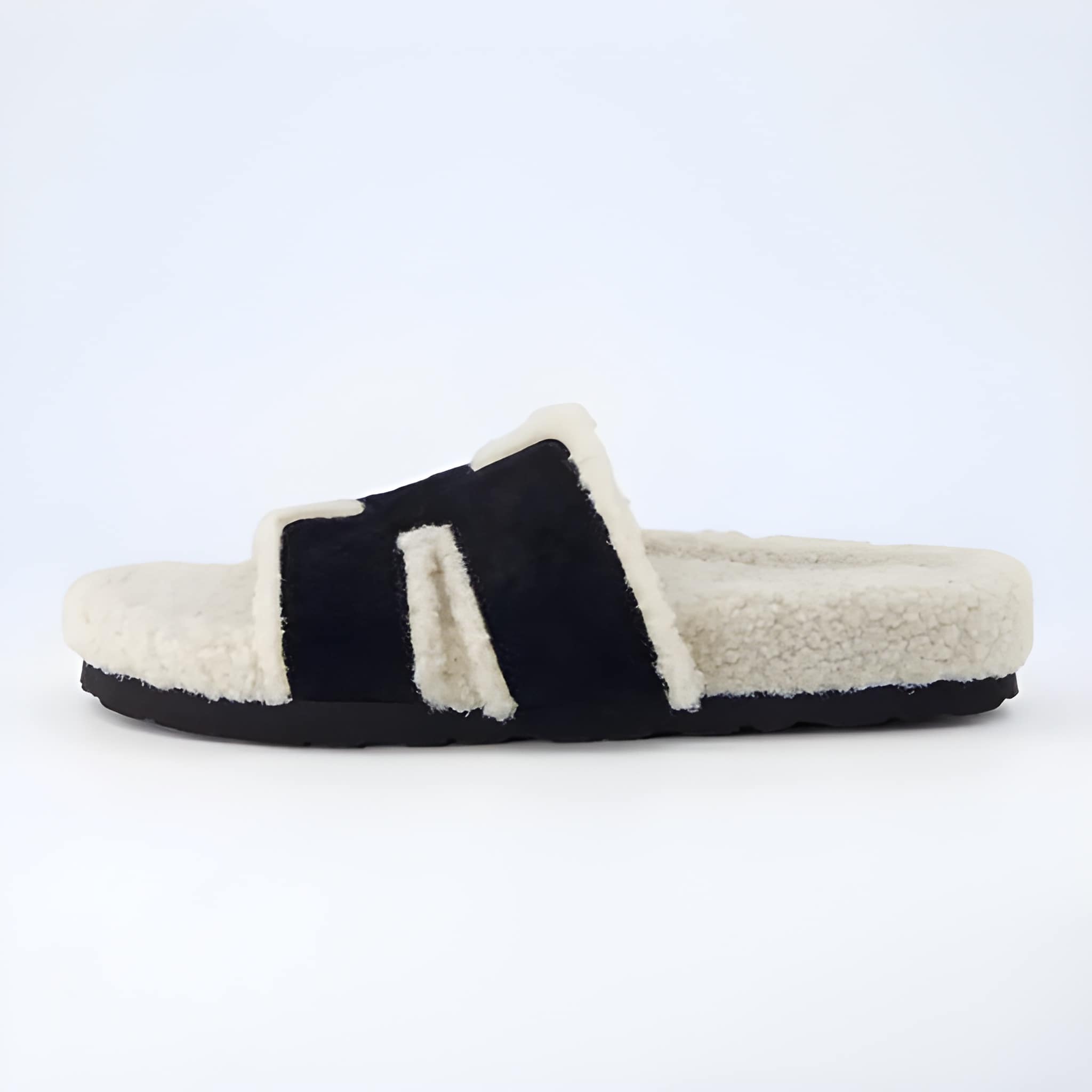 Cuddle Shearling Footbed Sandal For Women