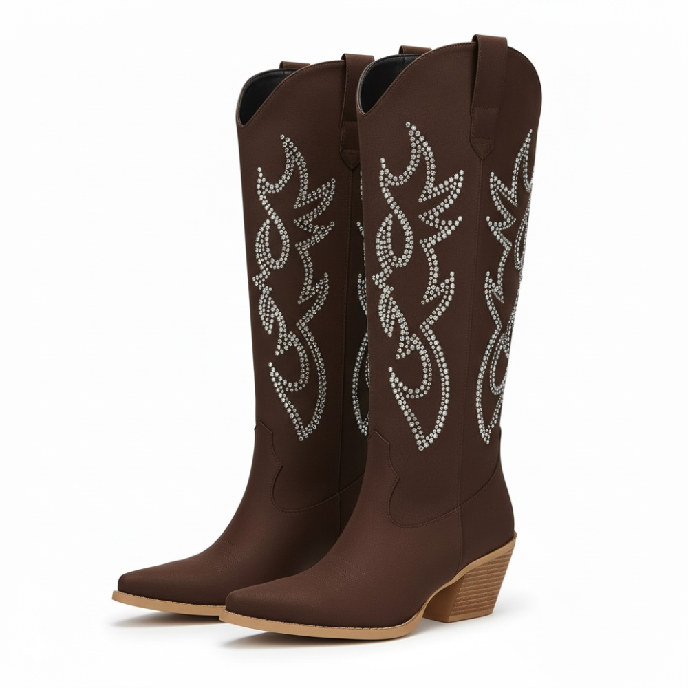 Elegant Tall Boots With Zip