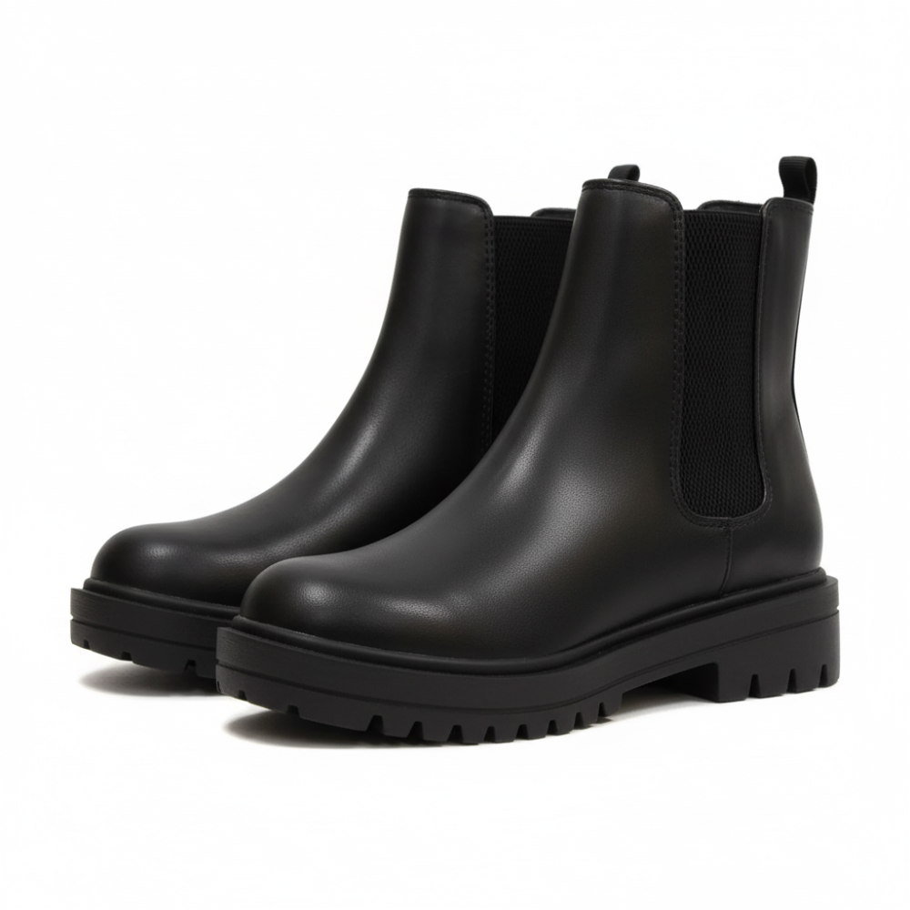 Low Block Chelsea Boots