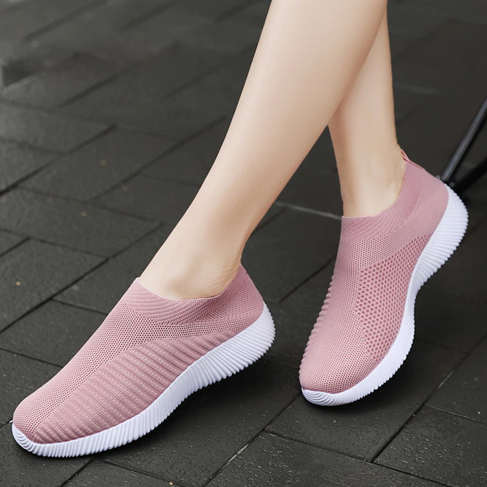 Comfy Flat Slip On Sneakers Vulcanized Shoes