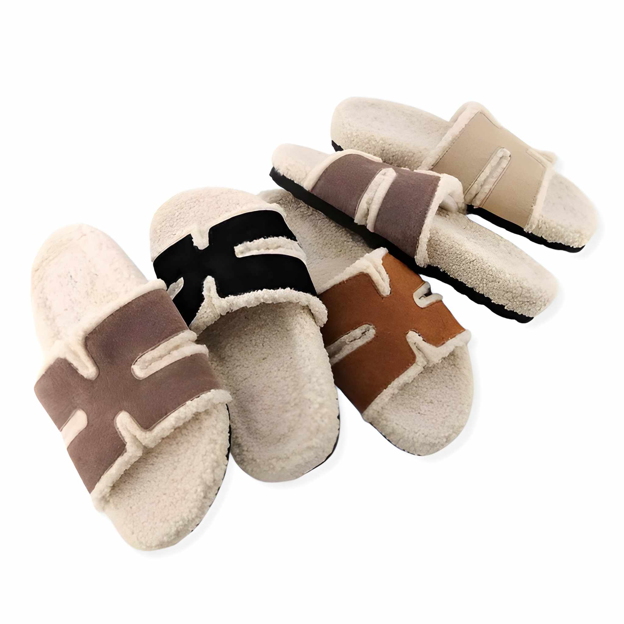 Cuddle Shearling Footbed Sandal For Women