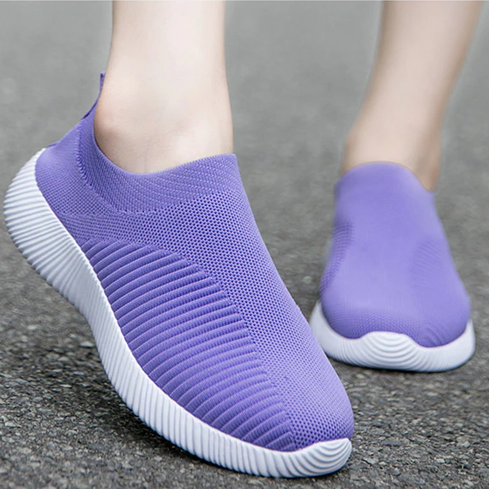 Comfy Flat Slip On Sneakers Vulcanized Shoes