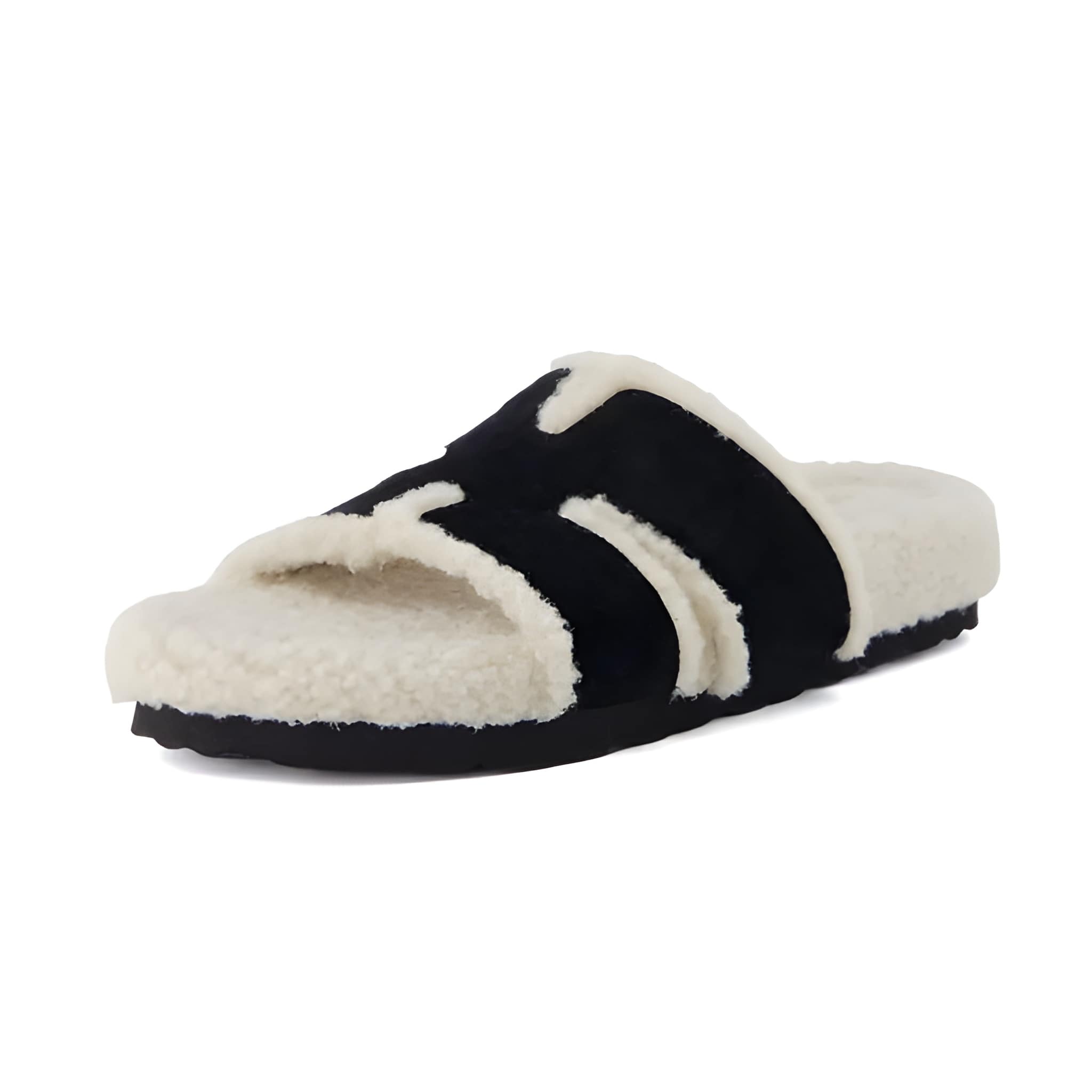 Cuddle Shearling Footbed Sandal For Women