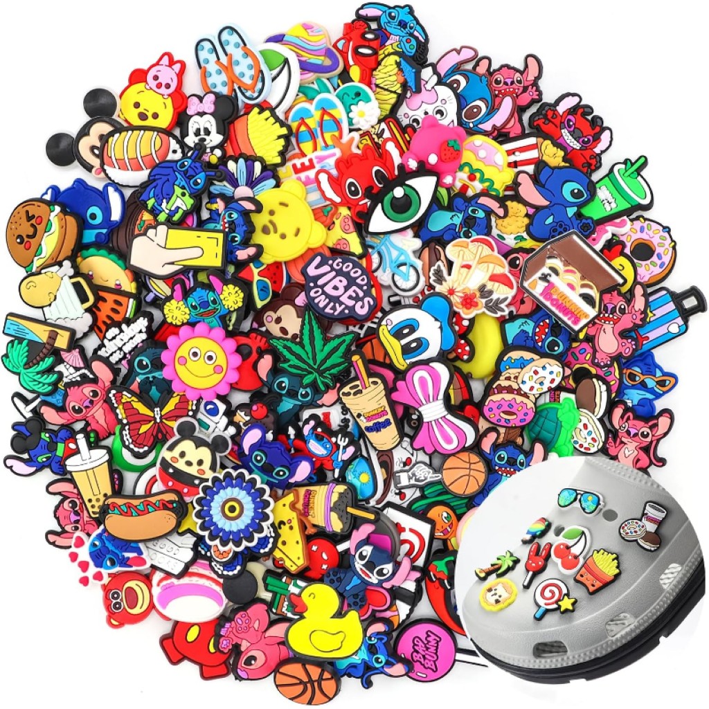 50 Pieces Shoe Charms For Clog Shoe Decoration