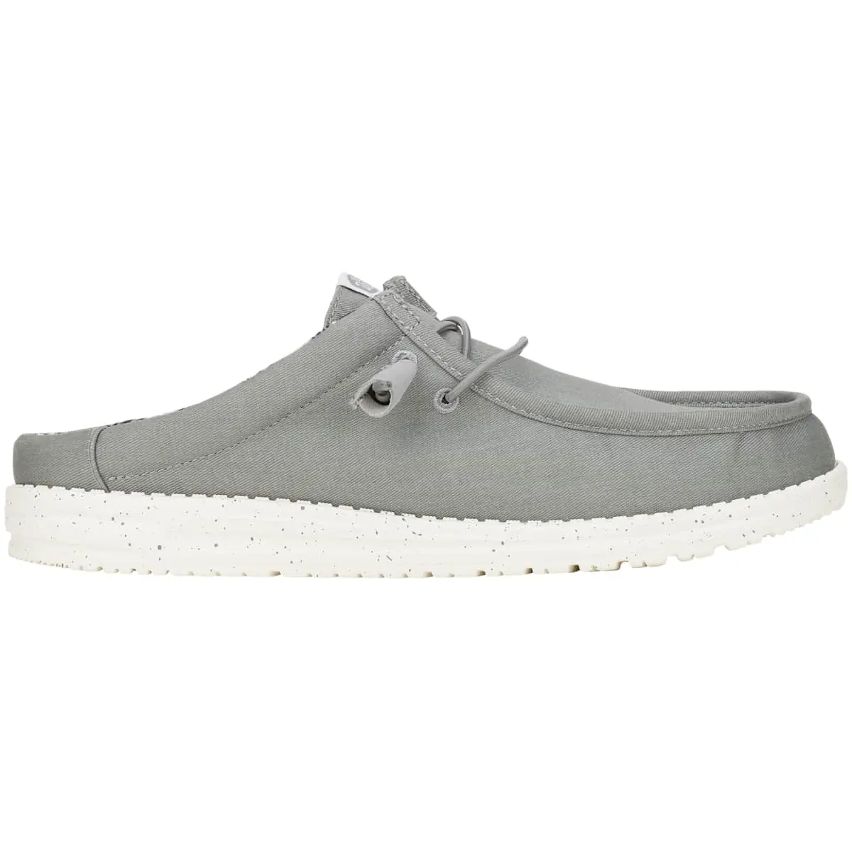 Classic Canvas Slip On Shoe With Flexible Outsole For Men