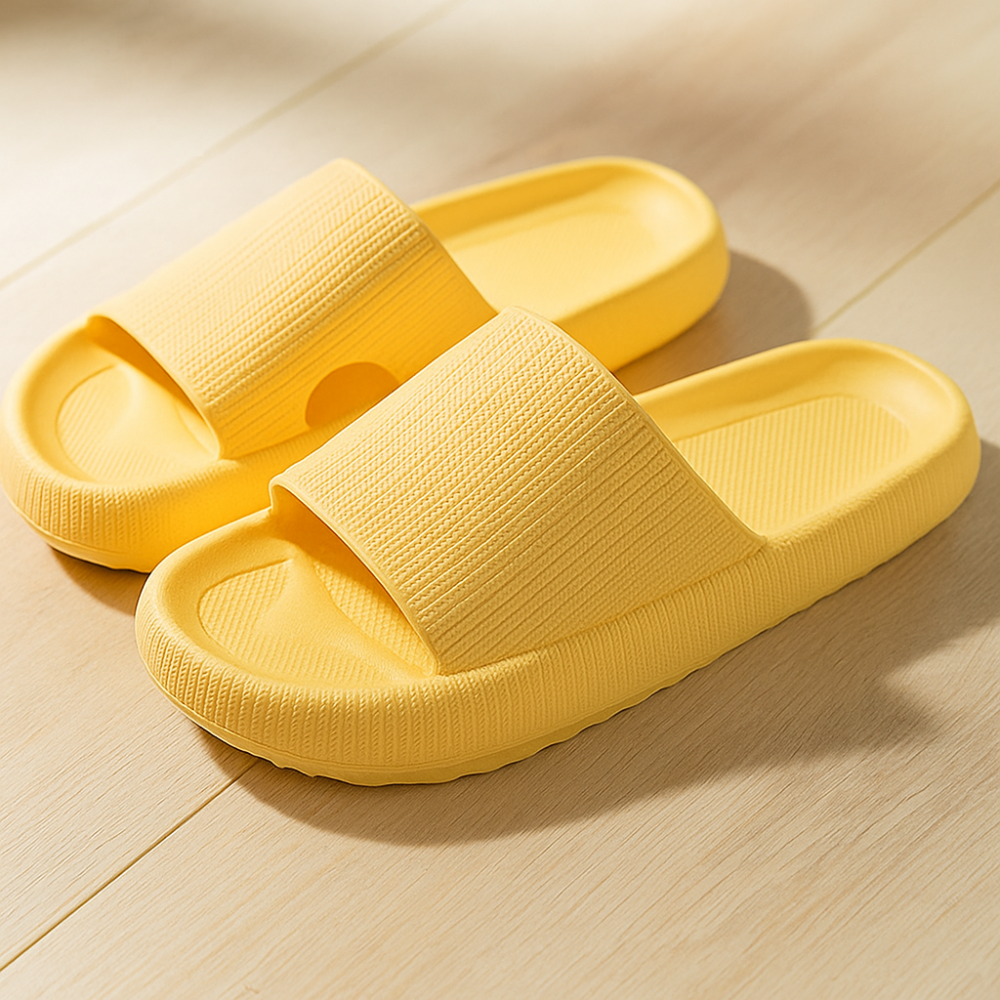 Non Slip Pillow House Slippers For Women And Men