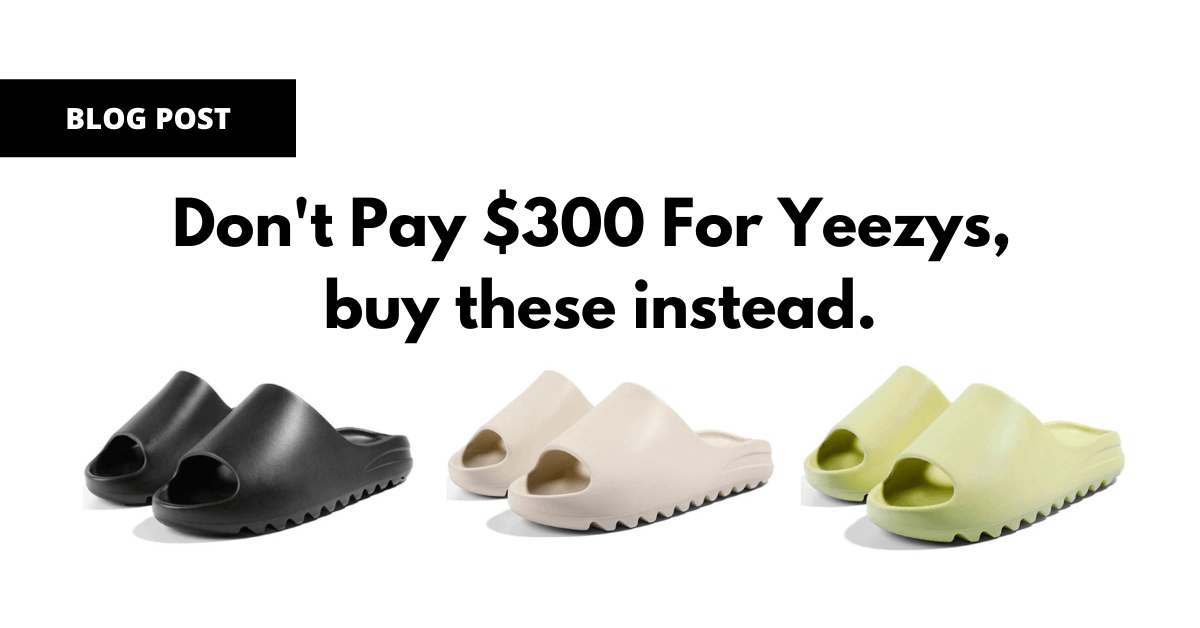 Don't Pay 300 For Yeezys, buy these instead. - Comfy Platform Shoes