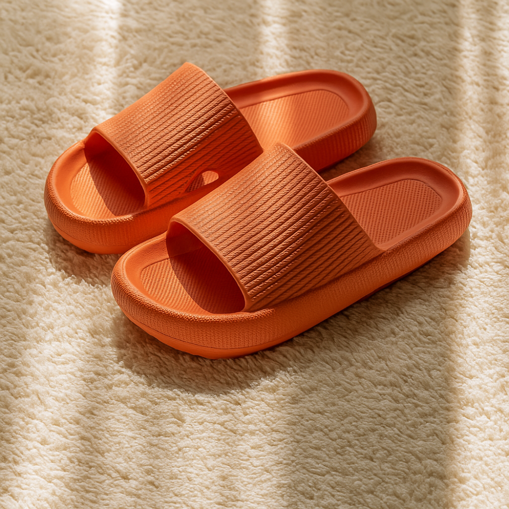 Non Slip Pillow House Slippers For Women And Men