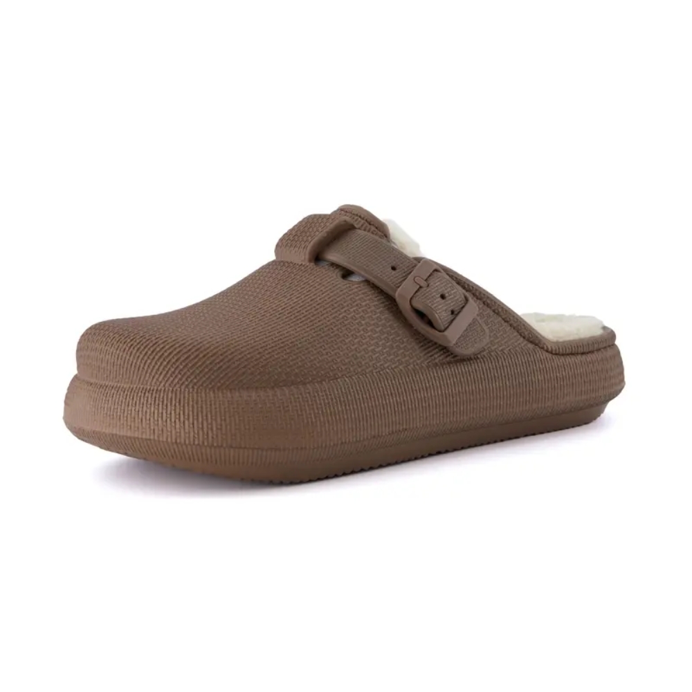 Women's Fable Fur Cozy Cloud Clogs - Soft and Squishy Pillow Slide Shearling Mules for Women