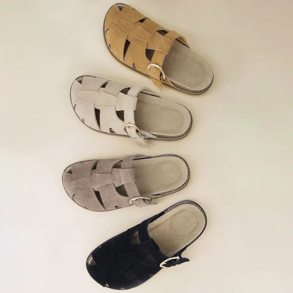 Women's Benson Suede Clogs - Soft and Smooth Genuine Suede