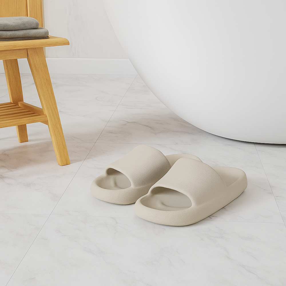 Non Slip Quick Drying Pillow Slippers For Women And Men