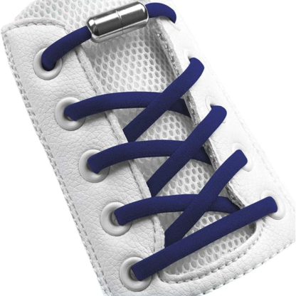 Half Round No Tie Elastic Stretch Tieless Shoelaces