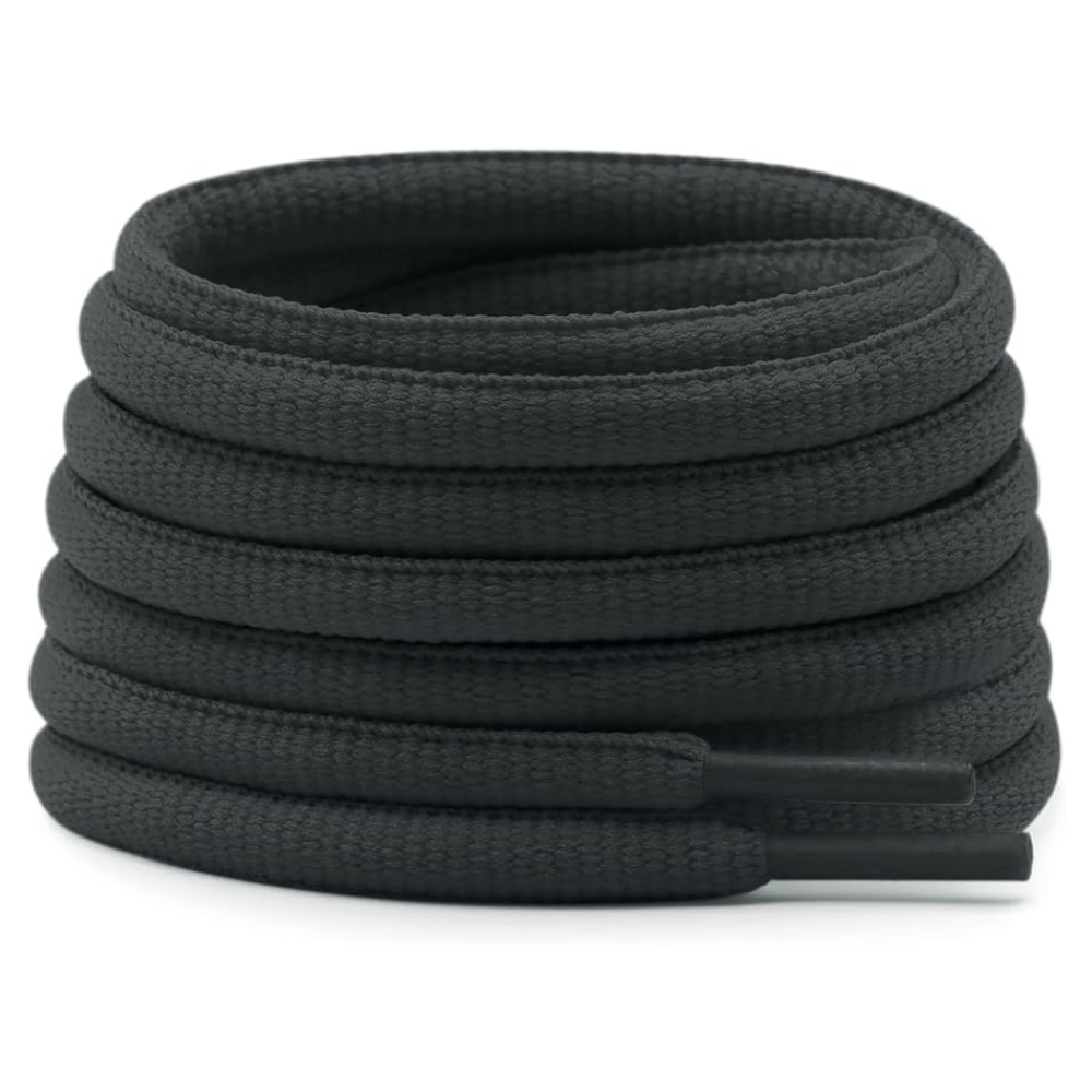 Oval Athletic Pair of 2 4mm Thick Half Round Shoe Laces