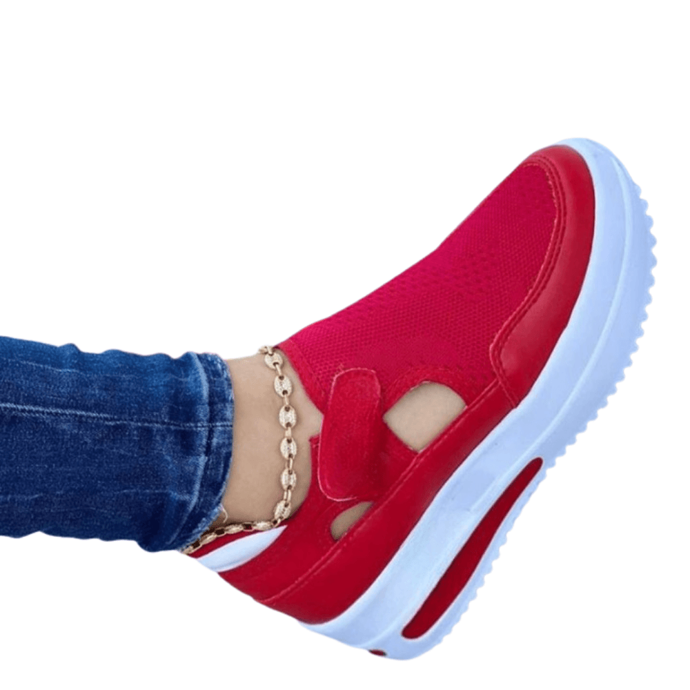 Fashion Casual Sport Shoes - Comfy Platform Shoes