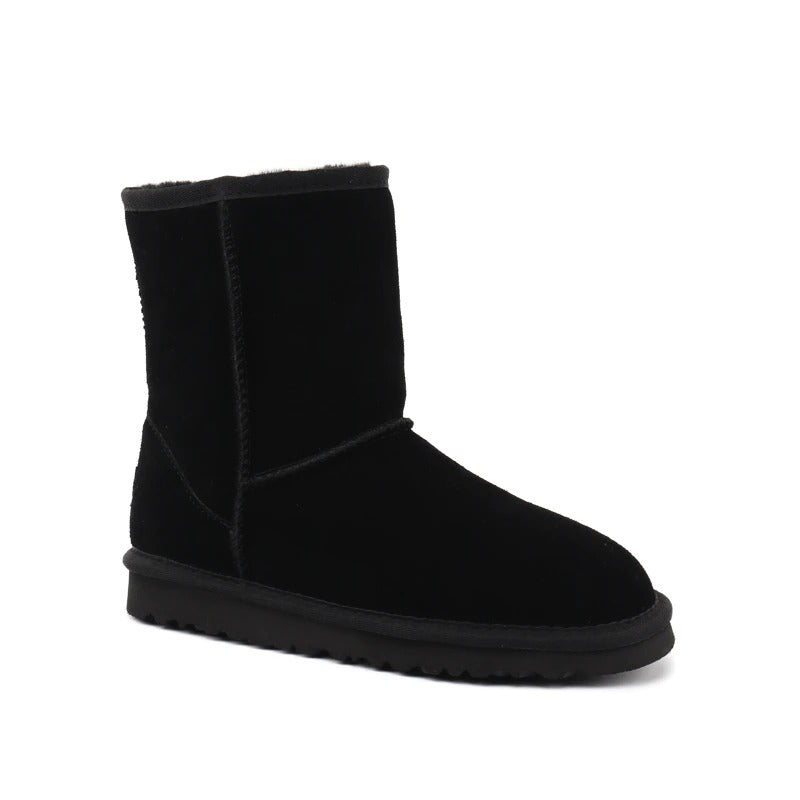 Ankle Winter Snow Boots - Comfy Platform Shoes