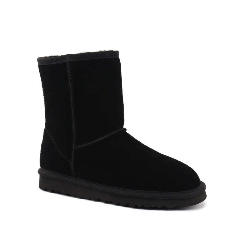Ankle Winter Snow Boots - Comfy Platform Shoes