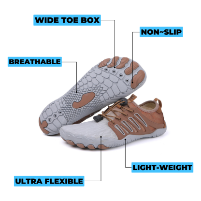 Copper Grounding Shoes For Men - Comfy Platform Shoes