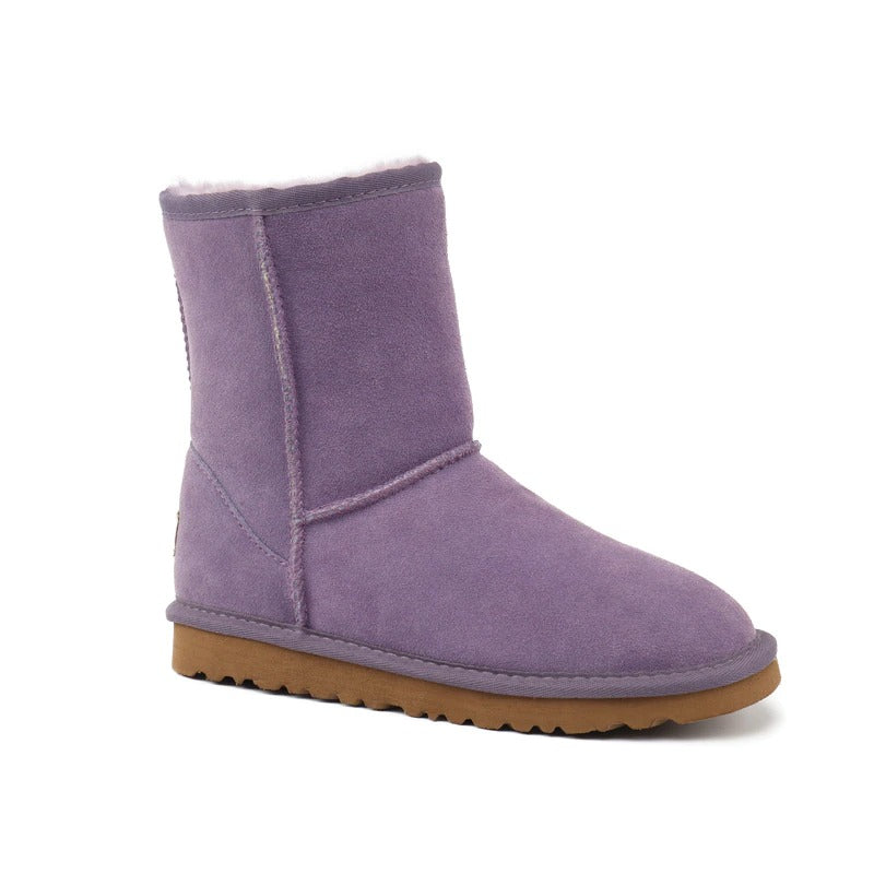 Ankle Winter Snow Boots - Comfy Platform Shoes