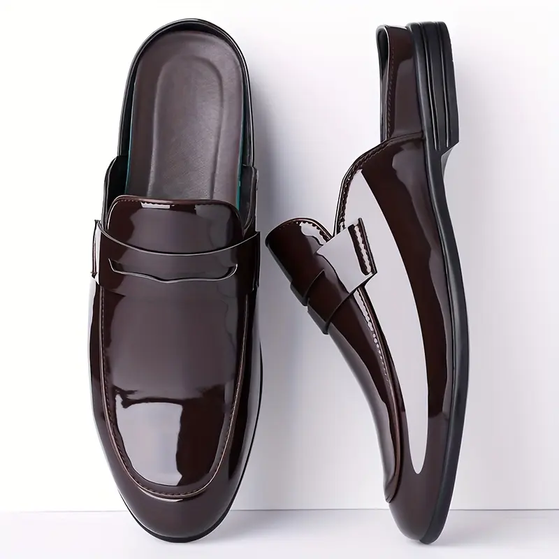 Classic Slip On Formal Mule Clog Shoes For Men