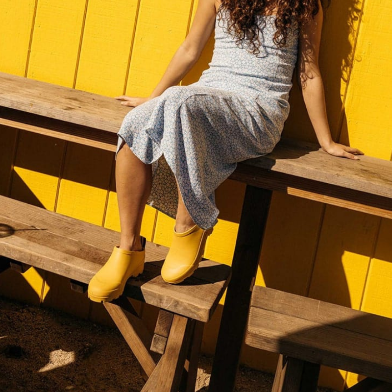 Bodega Slip On Garden Clog With Rubber Sole For Women