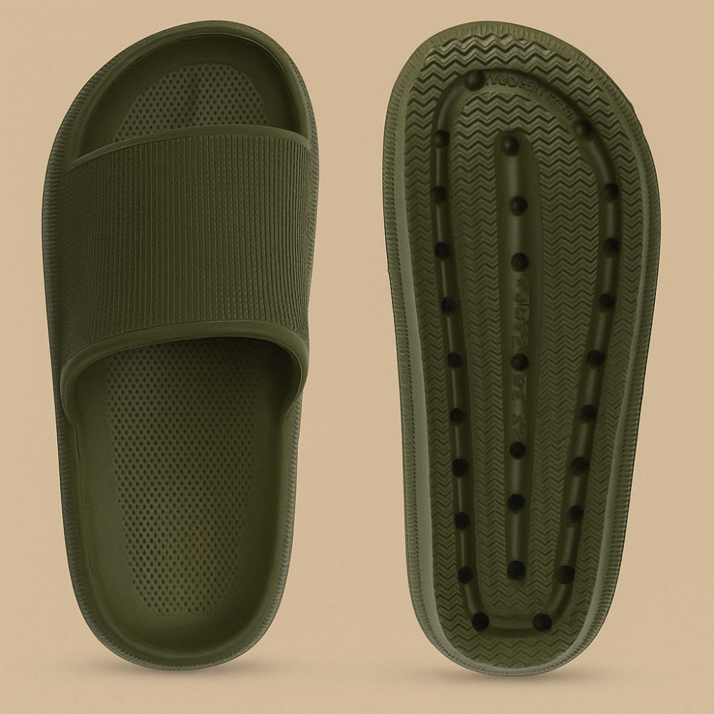 Non Slip Quick Drying Pillow Slippers For Women And Men