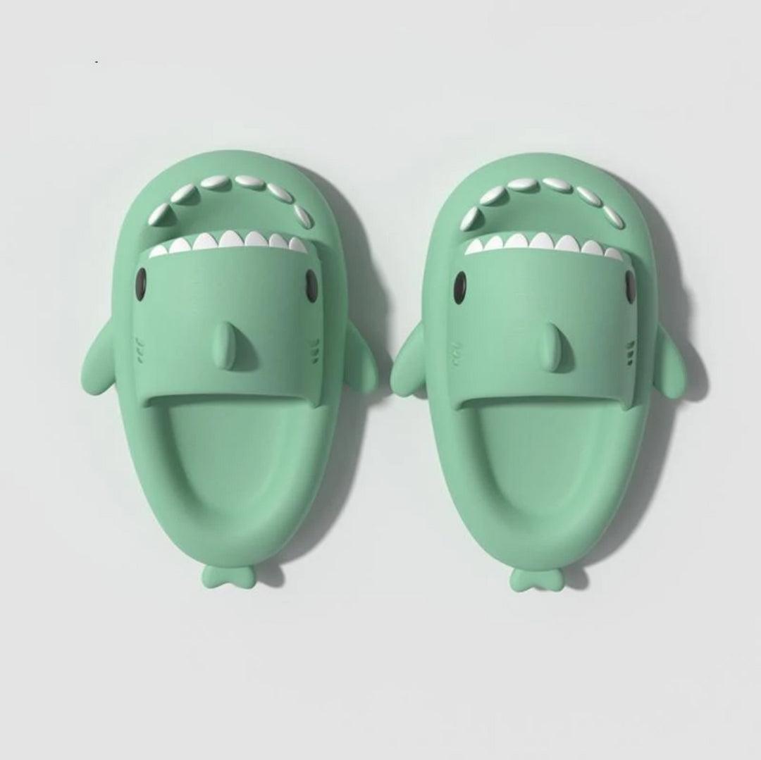 Shark Cloud Slides - Comfy Platform Shoes