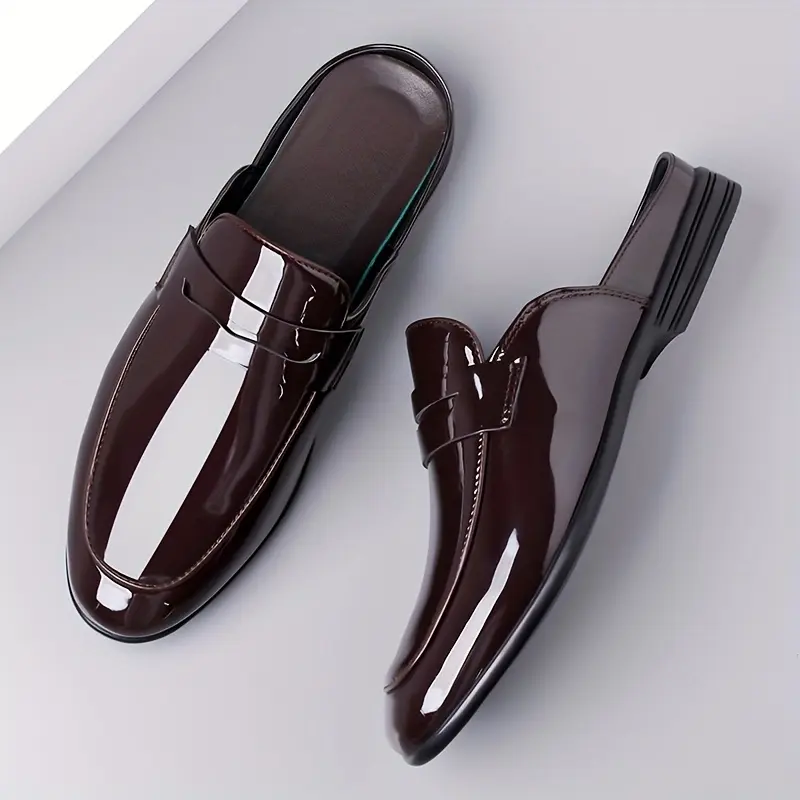Classic Slip On Formal Mule Clog Shoes For Men