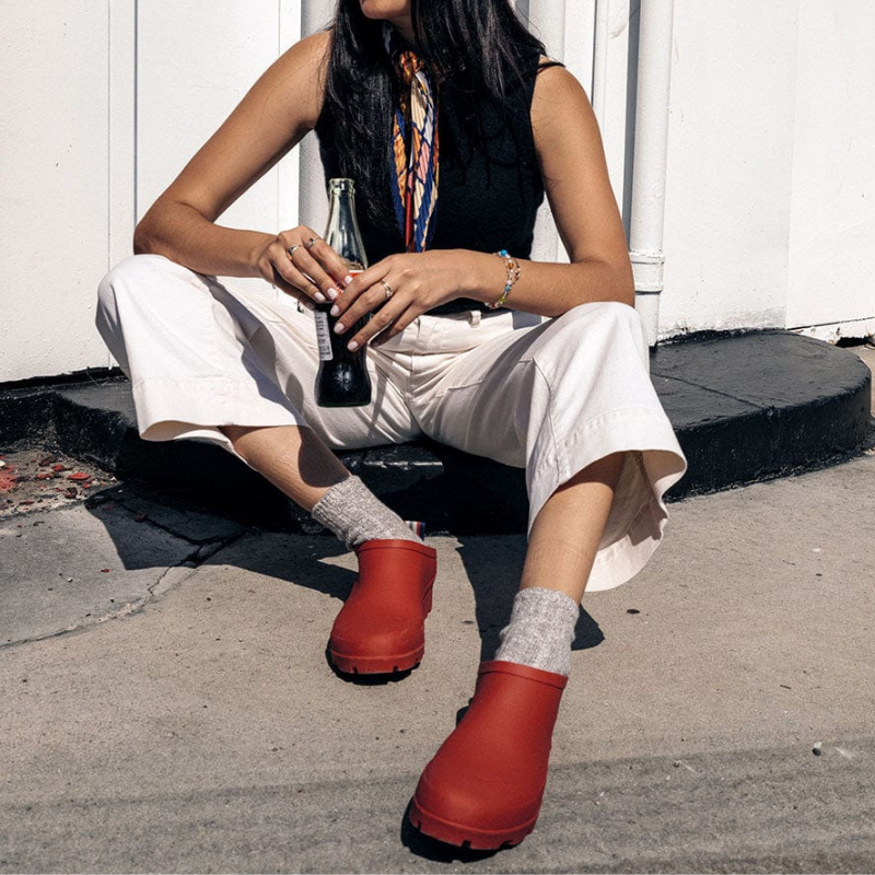 Bodega Slip On Garden Clog With Rubber Sole For Women