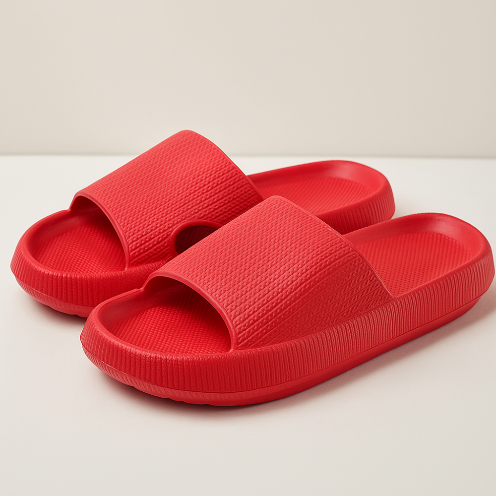 Non Slip Pillow House Slippers For Women And Men